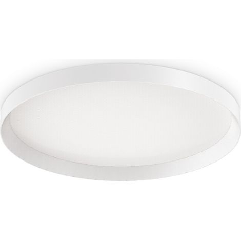 Ideal Lux FLY Plafonnier LED 60 cm Blanc 2700 K IP40