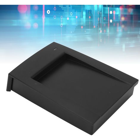 Lecteur de cartes RFID R10C-USB, lecteur de cartes à puce haute fréquence 13,56 MHz, lecteur de cartes à puce, lecteur de cartes de contrôle d'accès USB (1/5)