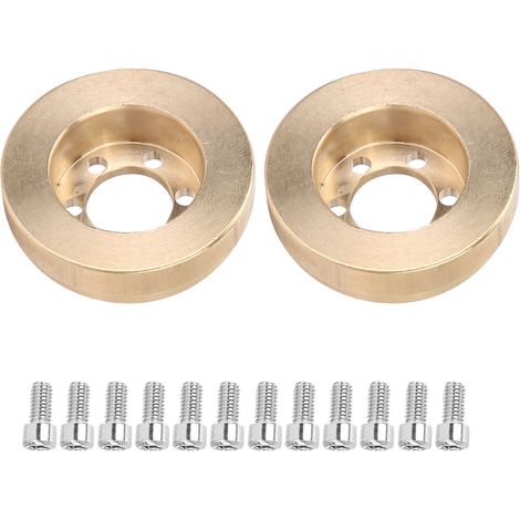 Contrepoids Interne En Laiton Pour Moyeu De Roue Voiture Télécommandée - 1,9 Pouces - Usinage CNC - Compatible Crawler RC (1/5)