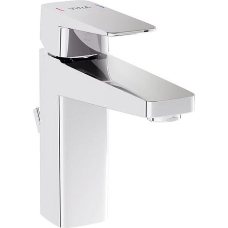 MISCELATORE LAVABO ROOT SQUADRATO CROMO (1/4)