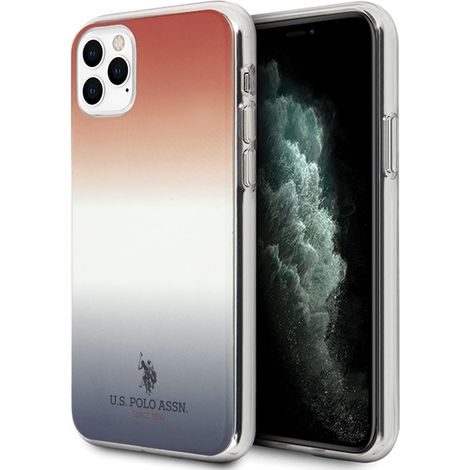 Coque iPhone 11 Pro US Polo rouge dégradé (1/5)