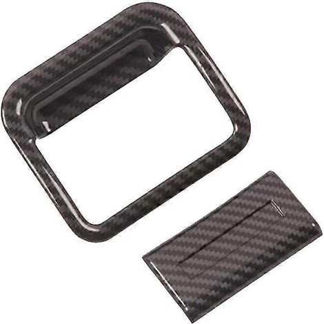 Für Navara Frontier Np300 2016-2021 Carbon Faser Auto Handschuh Box Schüssel Abdeckung Griff Dekoration Zubehör (1/5)