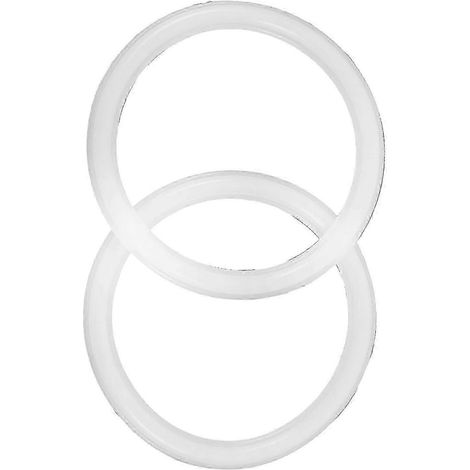 Lot de 2 anneaux en silicone pour machine à glace, joints d'étanchéité en silicone pour appareil à glace, anneaux de rechange en silicone pour machine à glace (1/4)