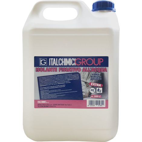 fissativo isolante acrilico Extra 5 lt ancorante vernici per muri e pareti