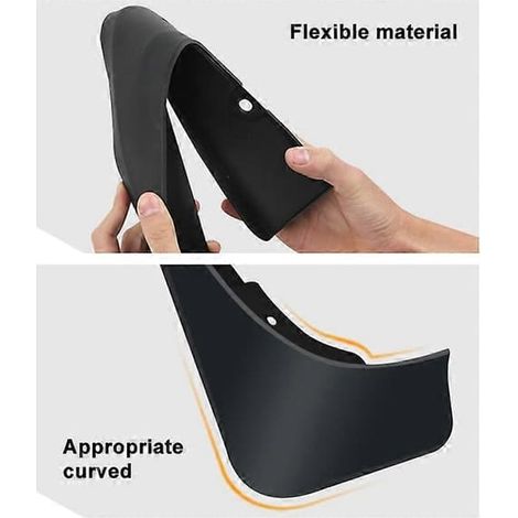 Pour Toyota Yaris 2006-2011 4st/Set Bil Auto Mjuka Plast Stänkskydd Skärmskydd