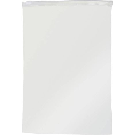 Sacchetto con zip senza striscia di etichetta (L x L) 150 mm x 100 mm Trasparente Polietilene 100 pz. (1/4)