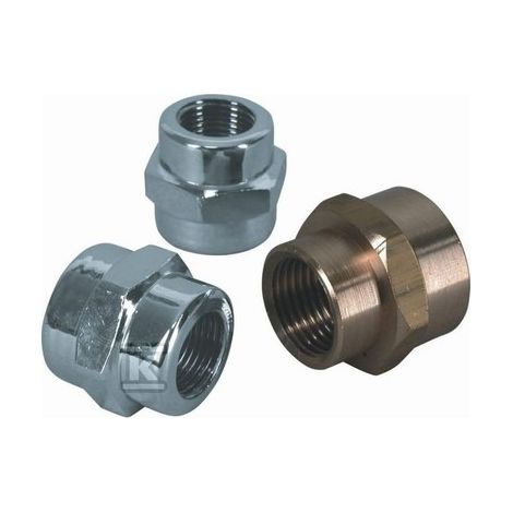 Manguito reductor gwxgw de latón de 3/4" x 1/2"