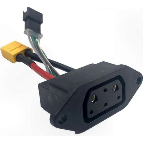 Connecteur circulaire pour chargeur de batterie au lithium de scooter électrique - Pièce de rechange (1/5)