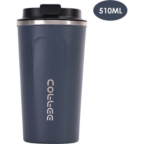 Tasse à café en acier inoxydable, isolée étanche, tasse de voyage Portable pour voiture thermique (1/5)