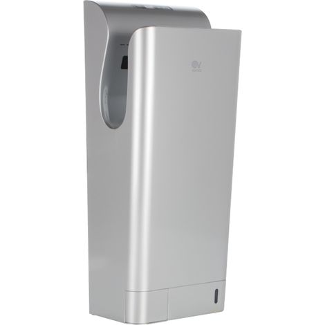 Sèche-mains gris à air pulsé et récupération d'eau chassée - VORTICE - SMSUG (1/4)