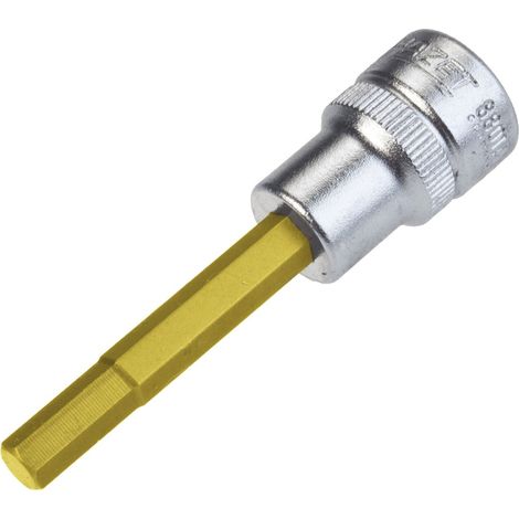 Hazet Schraubendreher-Steckschlüsseleinsatz 3/8 (10 mm) Vierkant hohl, Innen Sechskant Profil, SW 7/32 (1/3)