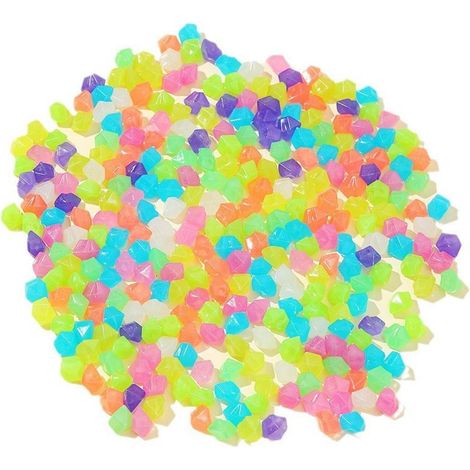 Pierres Lumineuses - 9 mm - Pour Aquarium et Paysage Aquatique - 100 Pièces (1/5)