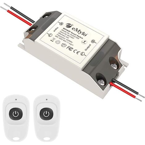 Smart Wifi Commutateur RF sans fil Module de relais Télécommande Commutateurs de lumière Minuterie 1 canal 220V Domotique 433MHz Soutenir via Iphone Android (1/5)