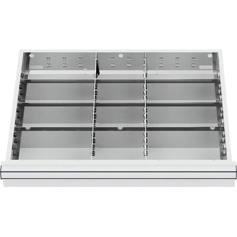 WS24 Schubladeneinteilung Metalleinteilung BLH 150/175 mm Innenmaß 600 x 450 mm - WS24-100247