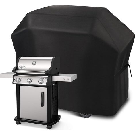 Funshot Grillabdeckung Gasgrill 420D Oxford-Stoff 132x66x109cm (1/5)