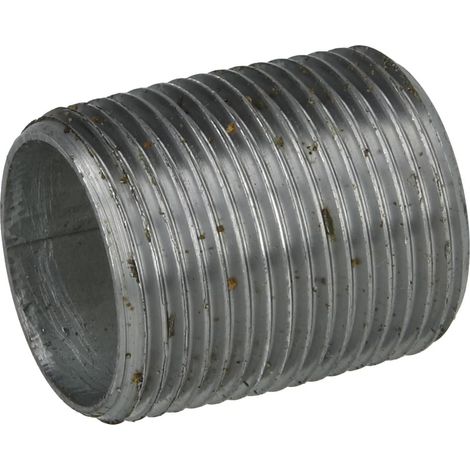 Nipple double galvanisé 3/4'' x 30 mm