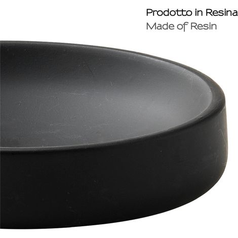 GEDY BR111400000 BRENDA Jabonera Negro Mate - ref: BR111400000