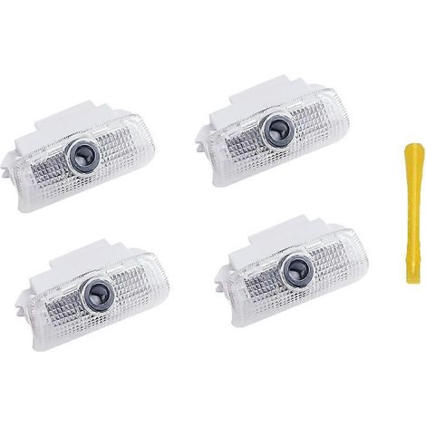 Lot de 4 éclairages LED pour logo de porte avec effet fantôme et barre de renfort pour Nissan Patrol Y62 2010-2022 (1/5)
