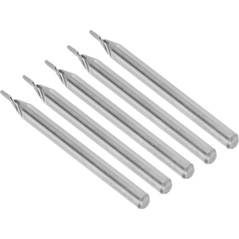 5 fraises à spirale pour fraiseuse CNC, accessoires de fraisage (1/5)