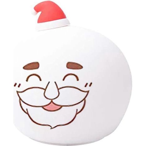 Veilleuse de Noël Père Noël, lampe LED à détecteur de mouvement pour chambre ou escalier, décoration de Noël - Télécommande - Joyeux Père Noël (1/4)