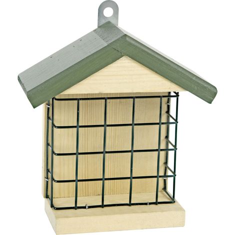 CJ Wildlife Wand Energieblock-Halter Ohio natur/grün 16,7 x 7 cm Vogelhäuser (1/4)