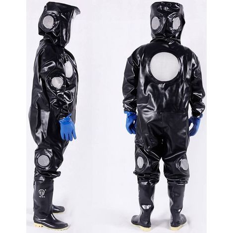 MINE 1 Ensemble de Costume d'apiculture PU Apiculteur Costume Habillement d'abeilles Respirant Anti-Apiculture vêtements Professionnels Outils d'apiculture Abeille (1/5)