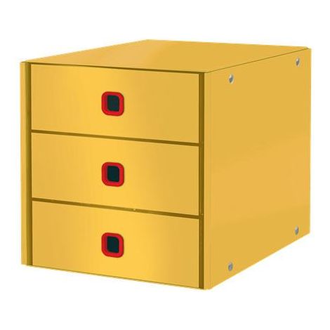 Leitz Click & Store Cosy scatola per la conservazione di documenti Faesite, Polipropilene (PP) Giallo (1/2)