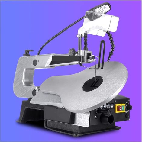 Travail du Bois électrique Courbe scie Bureau Multifonctionnel Fil scie sauteuse Piercing modèle scie Machine 400-1600 TR/Min Balayage frette scie (1/5)