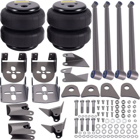 Universal Hintern Trianguliert 4 Link Kit 2500lbs Luftbalg for Pickup Trucks (1/5)
