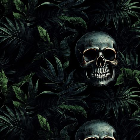 Tela decorativa para exteriores Oxford - Motivo de calavera I DX4292 (1/5)