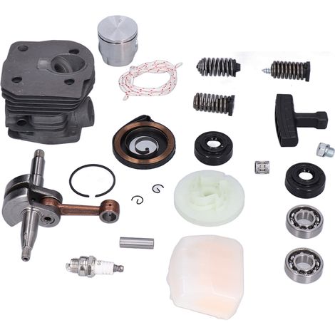 Kit de réparation pour tronçonneuse Husqvarna 340 345 350 - Joints, piston, bougie et vilebrequin 537253002