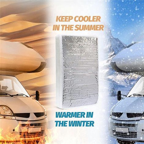 Housse isolante pour puits de lumière, imperméable, pour camping-cars, pare-soleil, rideau de protection solaire (1/4)