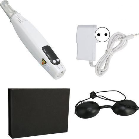 Stylo Anti-Taches Visage à Lumière Bleue - Appareil de Soin pour Taches de Rousseur et Taches Sombres - 100-240V Prise UE (1/5)