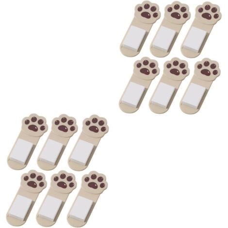 12pièces Couvercle De Toilette Avec Poignée Autocollante Lot De Accessoires Pour Salle De Bain Lifter Pratique Pour Abattant Wc Et Hygiène Optimales (1/5)