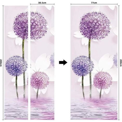 Stickers - PISSENLIT - Autoadhésif - PVC Imperméable - Intérieur (1/4)