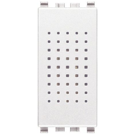 Suoneria o ronzatore 12V  50-60HZ Vimar Eikon 20370.SR.B bianco