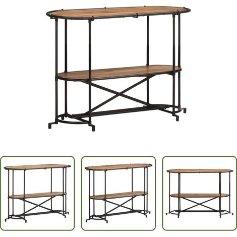 Massivholz Tisch - Konsolentisch 110x42x76 cm Massivholz Akazie (1/5)