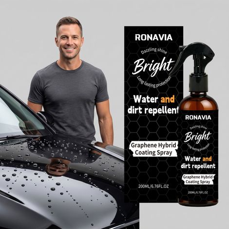 Graphen-Beschichtungsspray zur Reinigung von Autolackkratzern, Fleckenentfernung, Glanzwiederherstellung, Polieren und Pflege – 200 ml -- BIEMMEDUE (1/5)