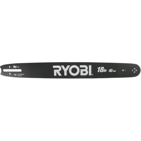 Guide De Scie A Chaîne - 45 Cm - Épaisseur Jauge 1 Mm - Pour Tronçonneuse Rcs5145b Et Rac231 - Vert