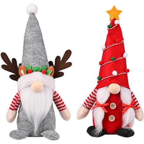 Weihnachtswichtel-Plüschtiere, Elfen-Plüschfiguren, Weihnachtswichtel-Dekorationen, Heimdeko-Geschenke (1/5)