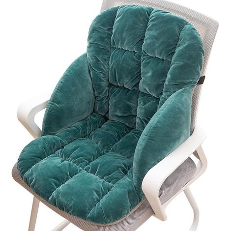 Coussin de chaise de bureau à dossier haut, coussin moelleux avec sangles, adapté aux bureaux, voitures, maisons, restaurants et cuisines. (1/5)