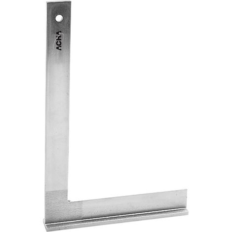 SQUADRA CARPENTIERE ACCIAIO ZN - 250X160 MM