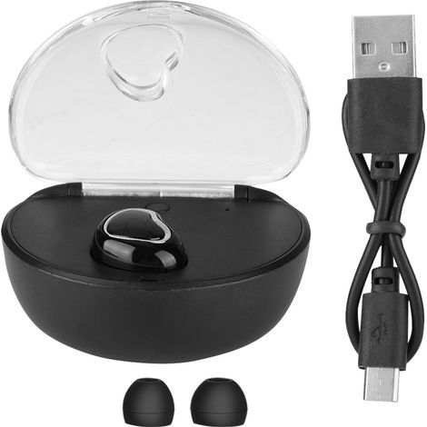 X7 Mini Casque stéréo Bluetooth 4.1 mono-oreille universel IP3 étanche Noir (1/4)