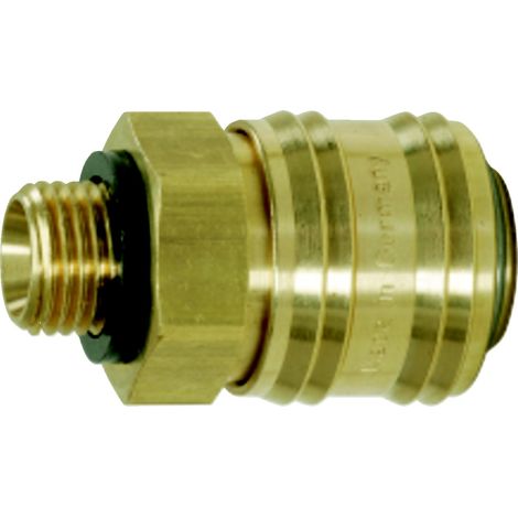 KS Tools Messing-Kupplung mit Außengewinde, G1/4"AG (1/5)