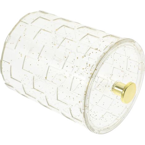 Cotton Swab and Hair Accessory Organizer in ABS Elegant and