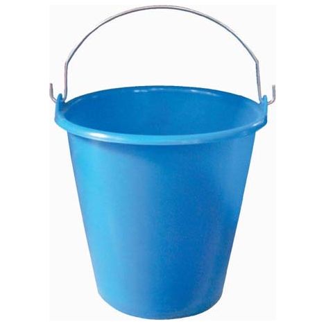 Eimer Reinigungsbehälter 5l Blau – Aluminium und Kunststoff
