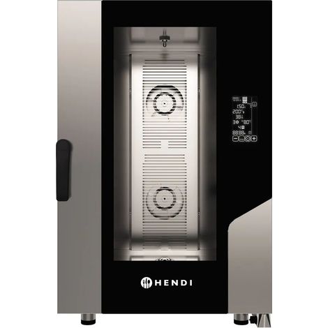 Four mixte Contact 11 x GN 1/1, 400V/15400W, 730x849x(H)1130mm - Hendi