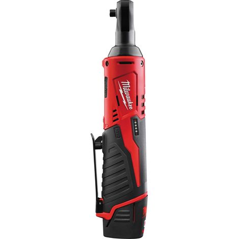 Milwaukee M12 IR-201B cricchetto a batteria 12 V 47 Nm 3/8" + 1x batteria ricaricabile 2.0 Ah + caricabatterie + borsa ( 4933441720 ) (1/4)