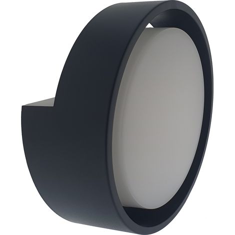 APLIQUE PARED LED EXTERIOR 12W SERIE ORI-W1 1020Lm 4000K IP65 Φ170x68mm (1/5)
