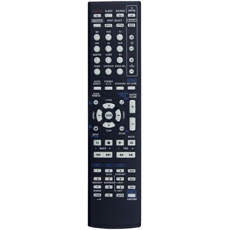 Télécommande de remplacement AXD7587 pour récepteur audio/vidéo Pioneer VSX-D814-K, AXD7527, VSX-1027-K, VSX-821, SC-63 et SC-1222-K (1/5)